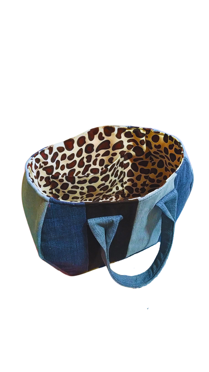 bolso de mano multicolor
