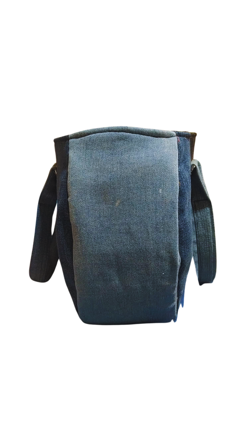 bolso de mano multicolor