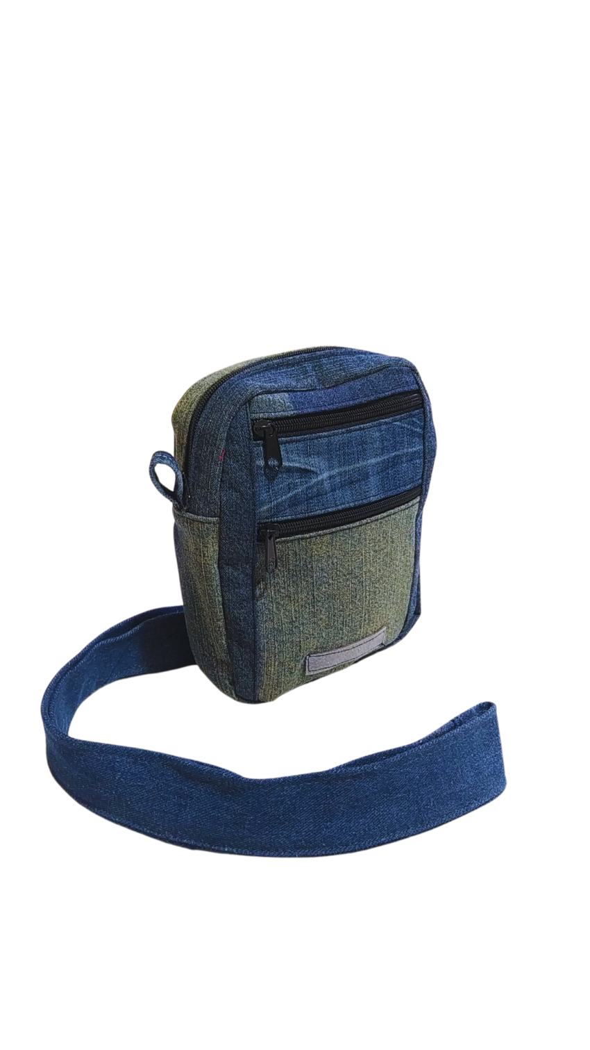 crossbody denim oscuro