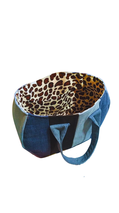 bolso de mano multicolor