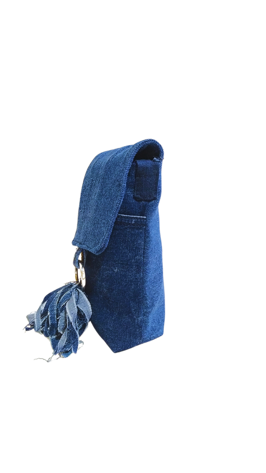 crossbody denim oscuro